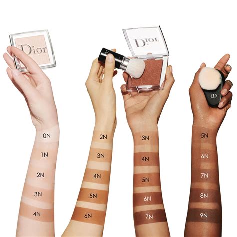 dior backstage powder no powder swatches|Dior Backstage makeup collection.